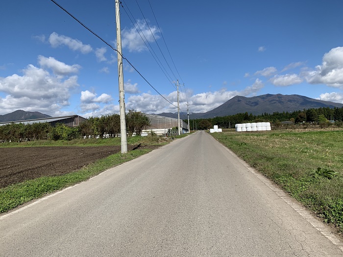 那須の田舎道